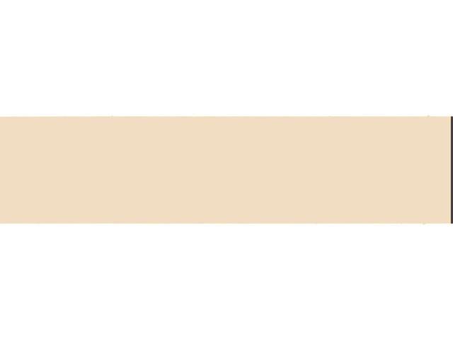 ABS ÉLZÁRÓ EXTRA 0,8/42mm SM0105 KRÉM MATT 0