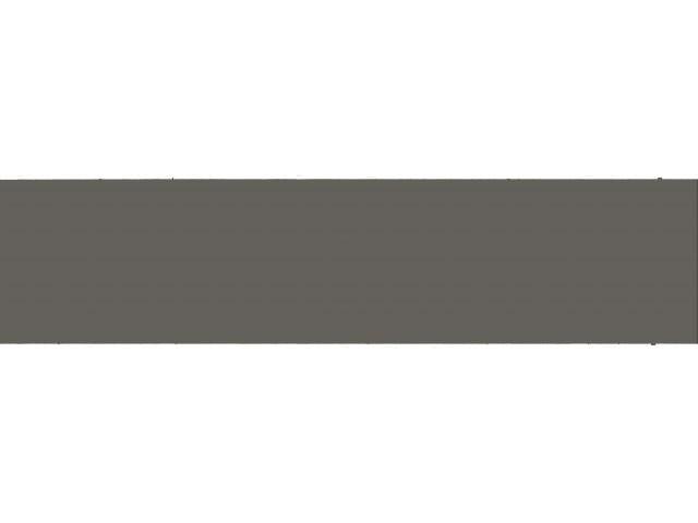 ABS ÉLZÁRÓ EXTRA 1,0x22mm SM0104 SÖTÉT SZÜRKE MATT 0