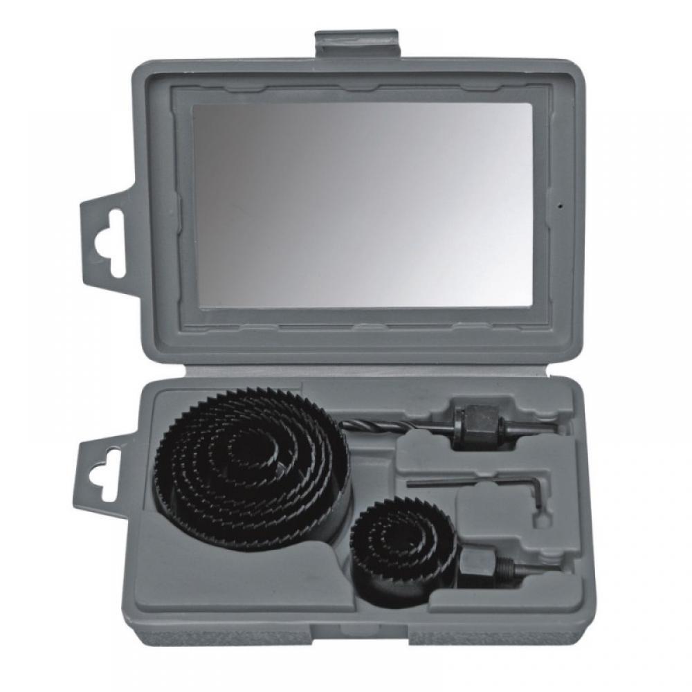 Körkivágó szett fához 9db, 19-82mm 0