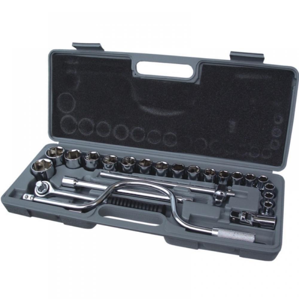 Dugókulcs készlet CrV 24db, 10-32mm, 1/2