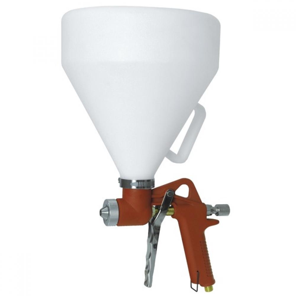 Festékszóró pisztoly vakolatra, 5literes tartály, 4,6,8mm fúvókákkal 0