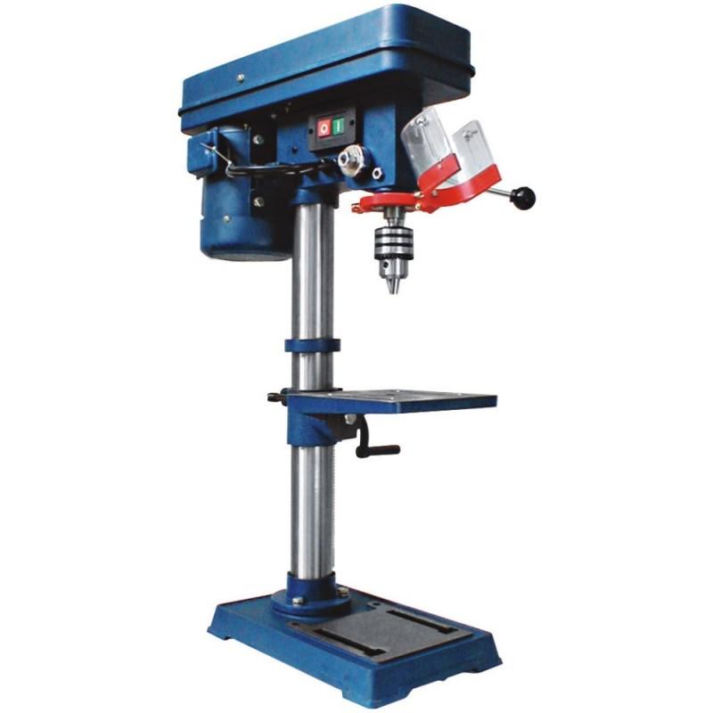 Asztali fúrógép, 0,55kW, 12 sebességi fokozat, maximális fúrúmélység 60mm, gépmagasság 820mm 0