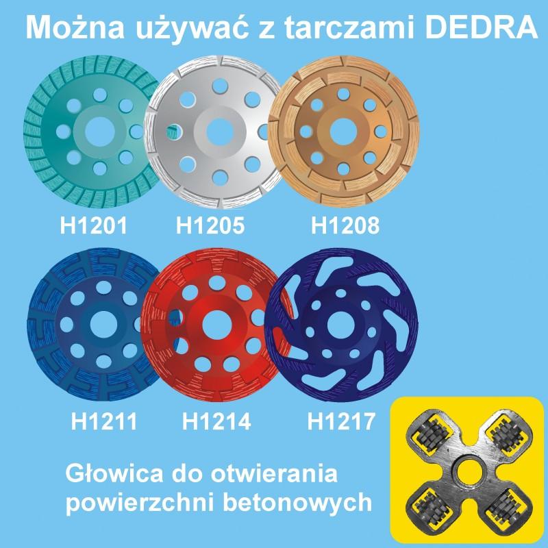 Elektormos koszoru betonra, 1,5kW,125mm szegmentes gyémánt tárcsával 0