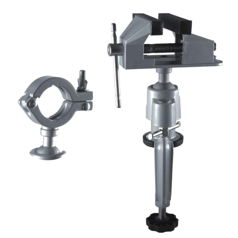 Szorítópofás modellező satu, 2 befogó 75/50mm, csuklóval 0