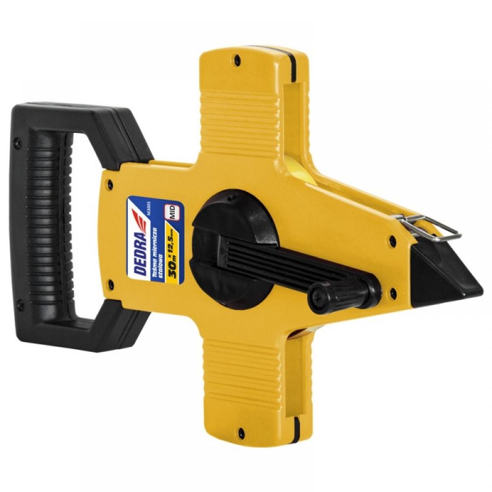 Acél mérőszalag 30m/12,5mm, ABS, CE MID II kat. 0