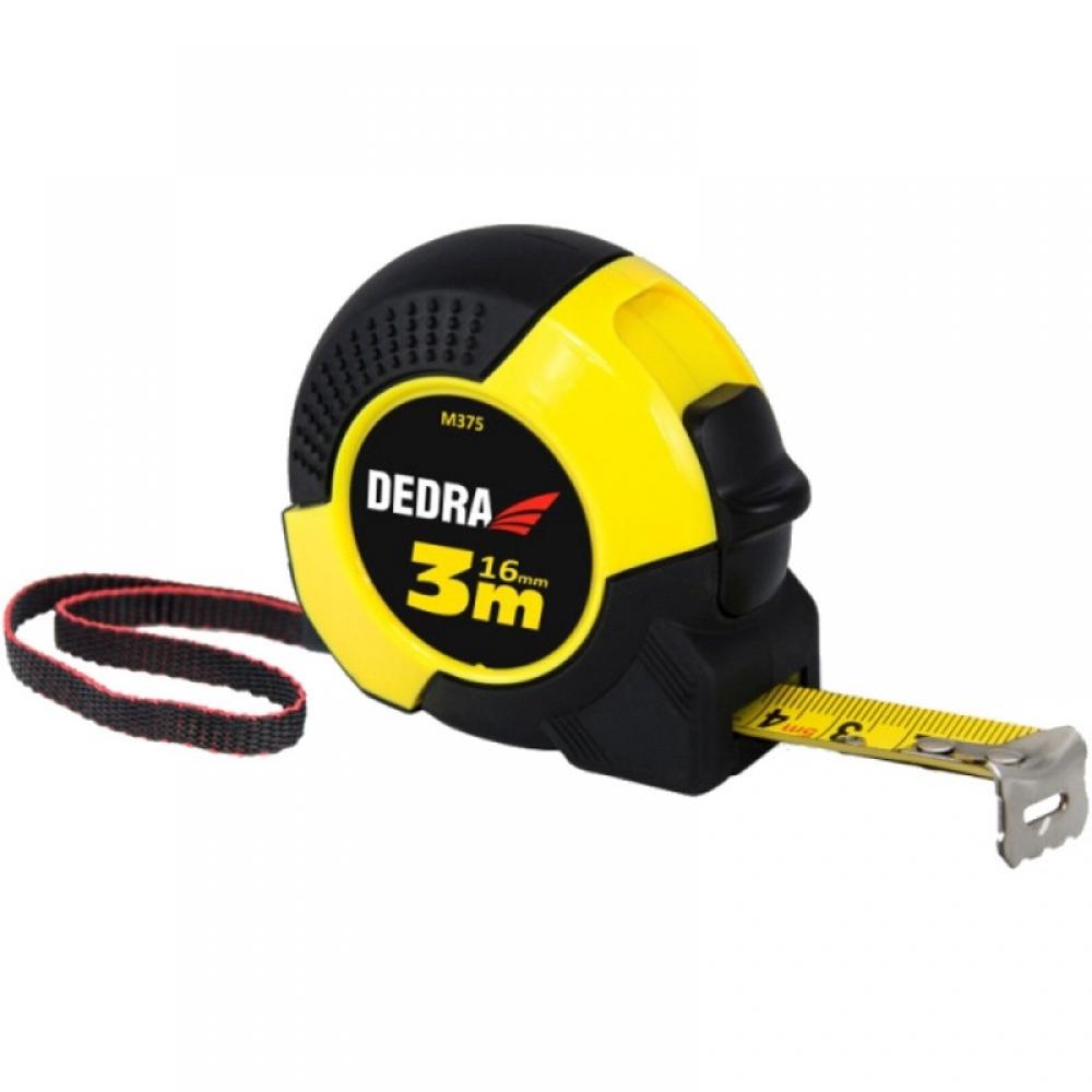 3m/16mm mérőszalag, gumi borítással, nylon szalag 0