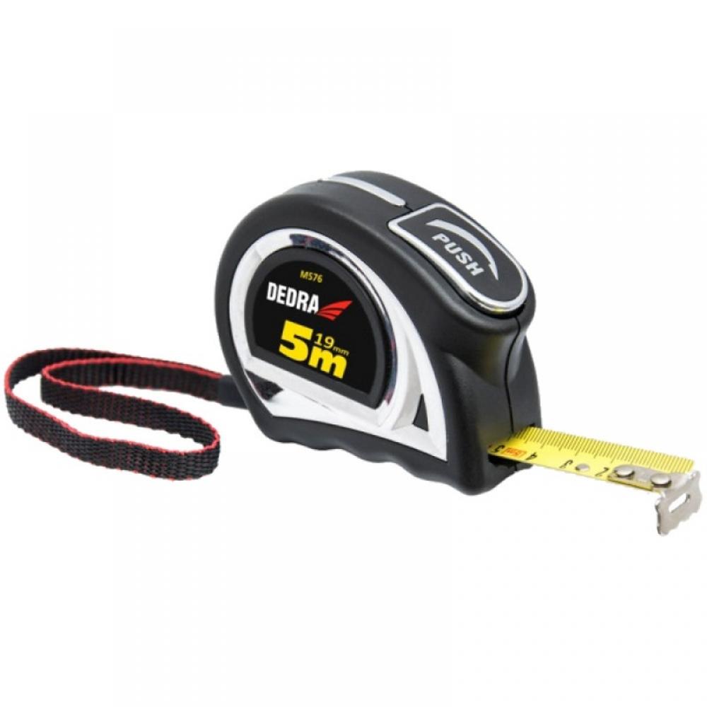 5m/19mm mérőszalag, automata blokkolás, nylon szalag 0