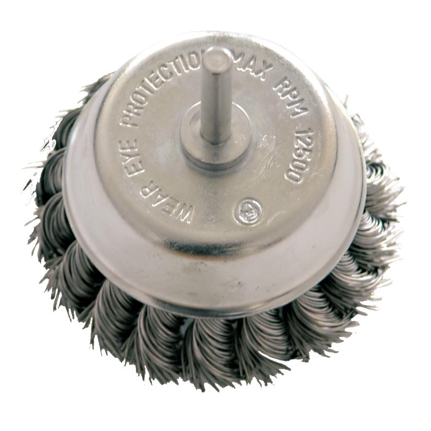 Sodrott fazékkefe = 75 MM, 6 MM-ES PROLIN 32457 0