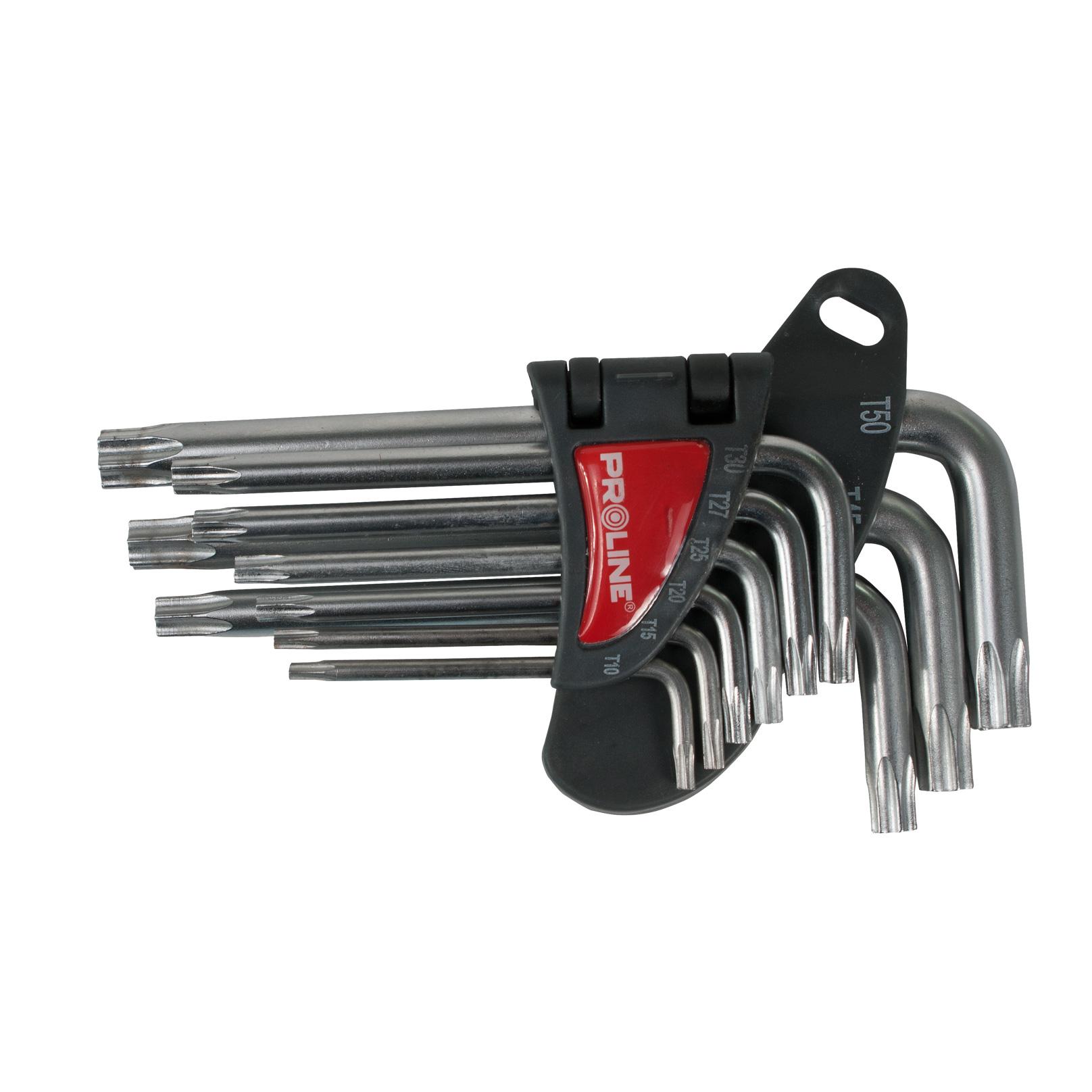 Torx kulcskészlet 9db-os Proline 0