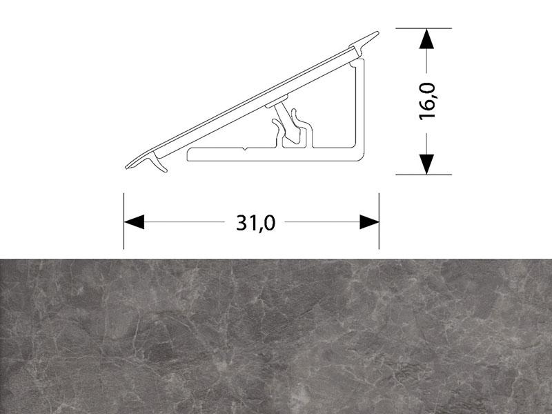 VIZZÁRÓ PL_1415U_K093 SL 4,2 fm GREY EMPERADOR MARBLE 0