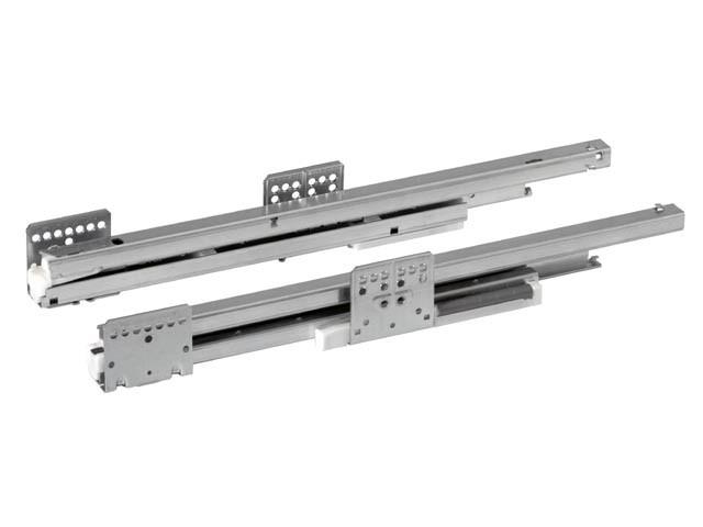 Megszűnt-GRASS DUPLAFALÚ FÉM FIÓKOLDAL DWD 6520 FIÓKCSÚSZÓ 500 mm teljesen kihúzh. 80 kg SZÜRKE 0