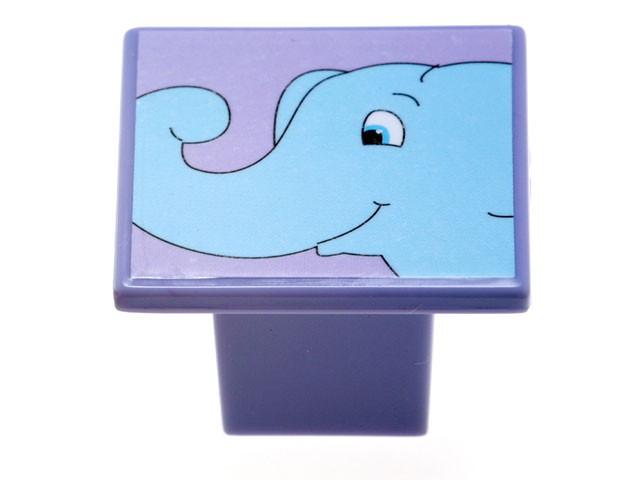 T_ BÚTORFOGANTYÚ 8045-36 ELEFÁNT 36X29 LILA 0