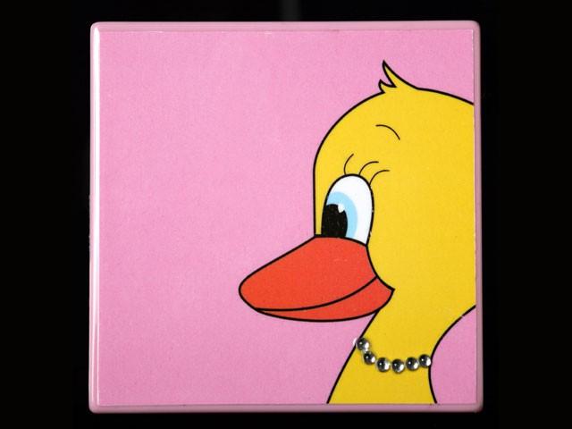 BÚTORFOGANTYÚ 8079-60 KACSA 60X60 RÓZSASZÍN 0