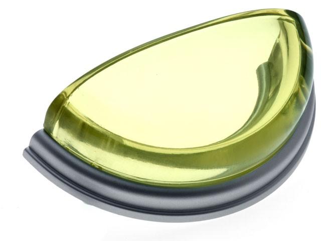 T_ BÚTORFOGANTYÚ 8127-95 64 SÁRGA ÁTTETSZŐ-MATT KRÓM 0