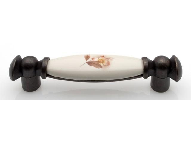 T_ BÚTORFOGANTYÚ M09.01.02.B1G 96 COUNTRY BRONZ-BARNA VIRÁG 0