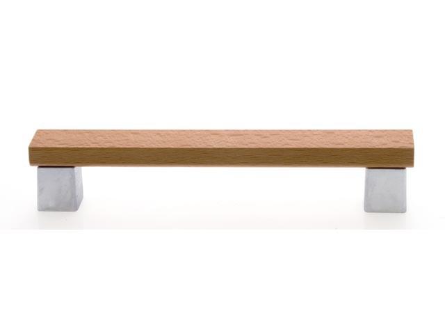 BÚTORFOGANTYÚ R-1104-128 128 MATT KRÓM-ÖREGCSERESZNYE 0