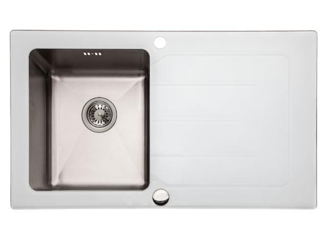 T_ FM MOSOGATÓ FM 91 1 MEDENCE+CSEPEGTETŐ 500x860 mm BALOS FEHÉR 0