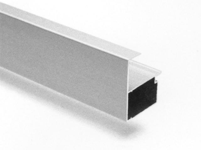 T_ MUNKALAP ÉLPROFIL 4200x30/60mm FÉNYES ALUMÍNIUM 0