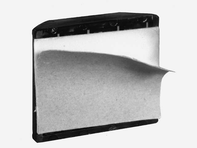 MŰANYAG SZEKRÉNYLÁB 228 ÖNTAPADÓS KLIPTALP - FEKETE 0