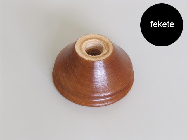 T_ LAKÁS KIEGÉSZITŐK FA KARNIS KISTALP ÁTM:90X45 FEKETE 0