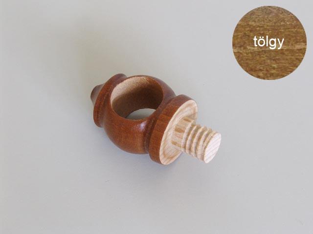 T_ LAKÁS KIEGÉSZITŐK FA KARNIS 1-ES TARTÓ ÁTM:45X75 TÖLGY 0