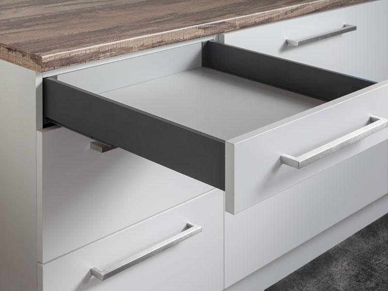 SLIM DUPLAFALÚ FIÓKOLDAL DF-A+ 400mm ANTRACIT 0