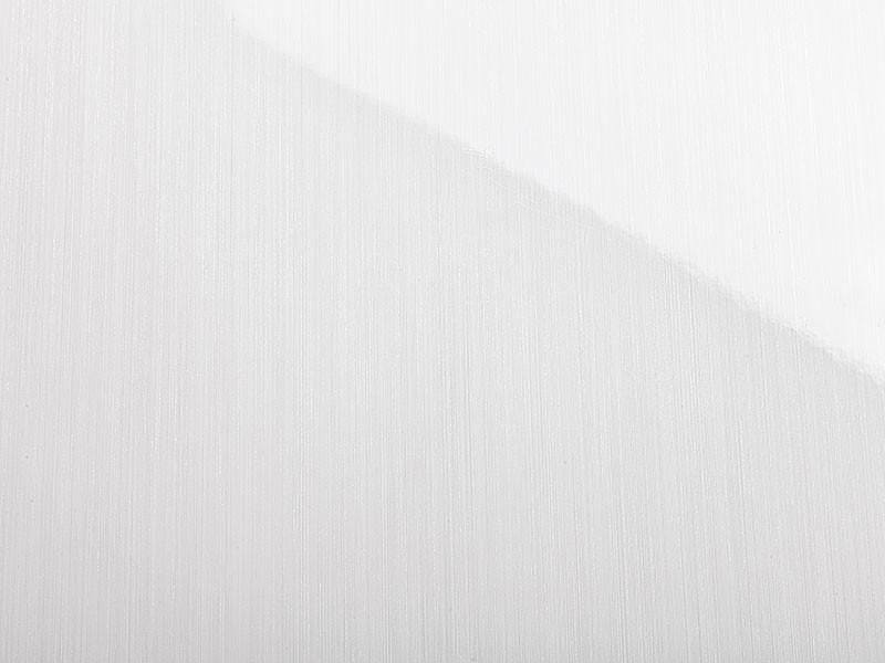 Megszűnt-PVC MAGASFÉNYŰ UNI FP0801 SZÁLCSISZOLT FEHÉR 2800x1220x18mm - MEGSZŰNŐ 0