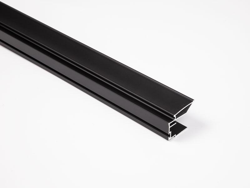 TOLÓAJTÓ BÚTORLAPHOZ UNI FOGANTYÚ PROFIL 2,7m MATT FEKETE 0