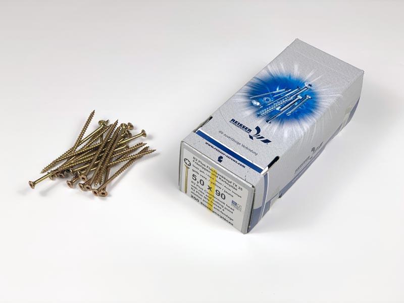 FACSAVAR REISSER 5x90mm TORX, ACÉL, SÁRGÍTOTT, RÉSZMENETES 200db/doboz 0