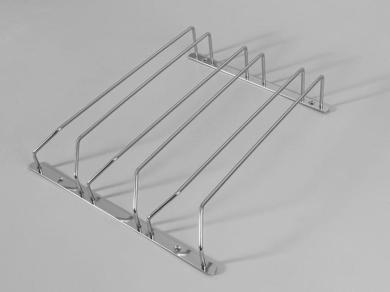 KÜLSŐ FÉMRÁCS H604C TALPASPOHÁR TARTÓ 3 RÉSZES 315x70x340 mm KRÓM 0