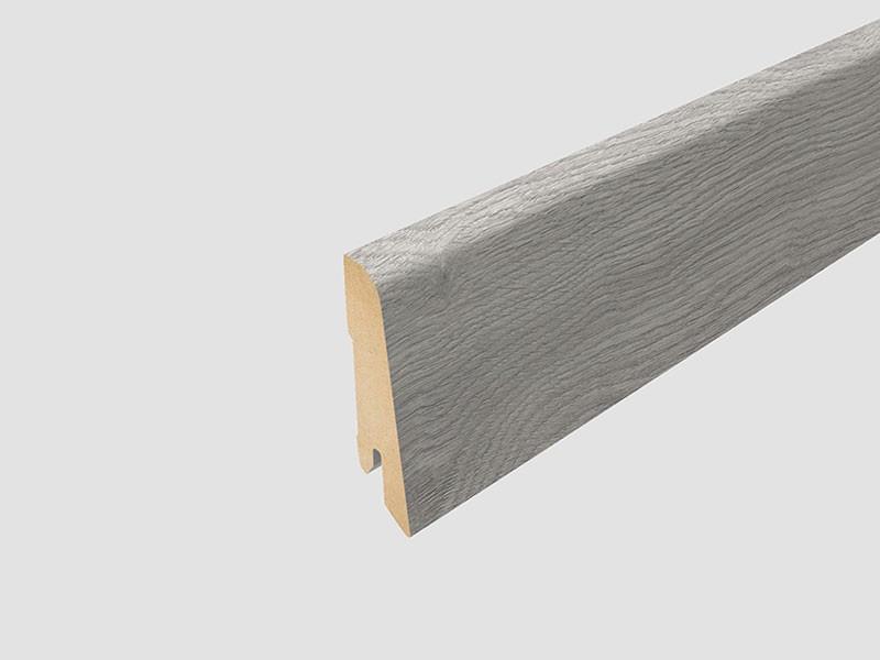 SZEGÉLYLÉC L583 SORIA VILÁGOSSZÜRKE TÖLGY, EPL178/H2063 LAMINÁLT PADLÓHOZ 2400x17x60mm 0
