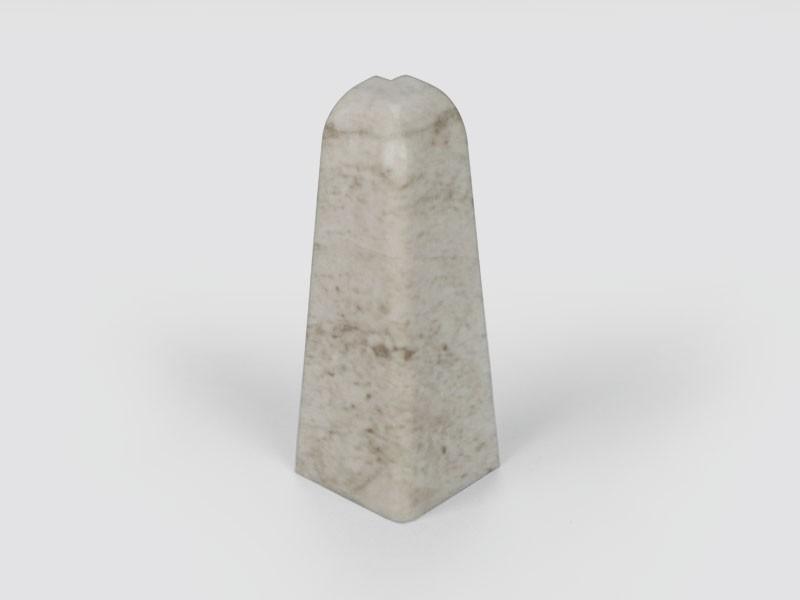 KÜLSŐ SAROKELEM EGGER PRO 6 CM-ES SZEGÉLYLÉCHEZ FEHÉR KŐ (2 DB/CS) 0