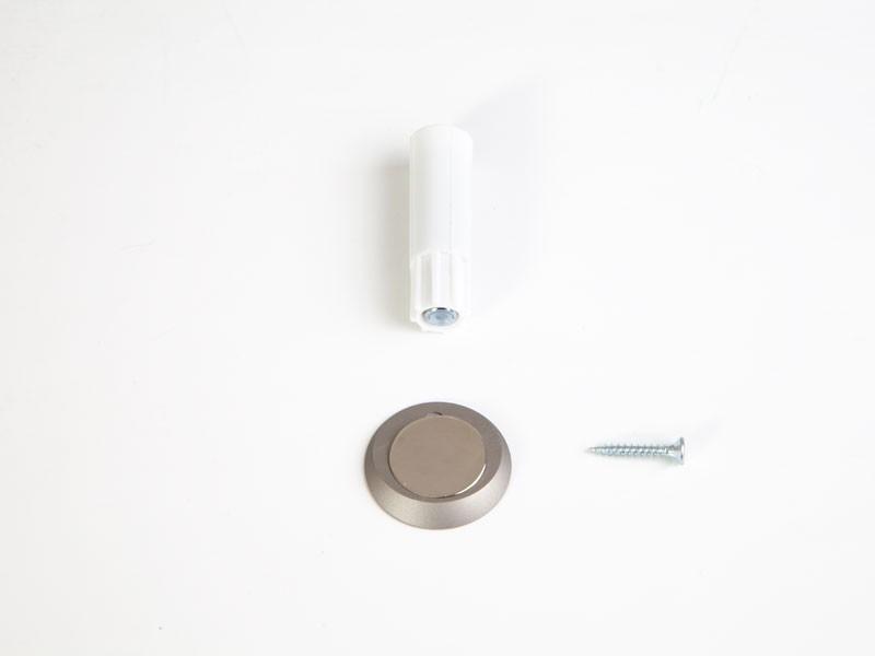 MÁGNESES AJTÓKITÁMASZTÓ STOPPINO 47mm REJTETT SZÜRKE 0