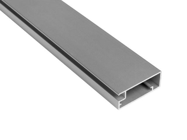 Megszűnt-ALUMÍNIUM KERETPROFIL FA06 47x18x4100 mm ALUMÍNIUM 0