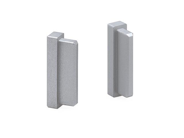 BOI FALI PANEL ZÁRÓ KUPAK OLDALSÓ PROFILHOZ 2db ALUMÍNIUM 0