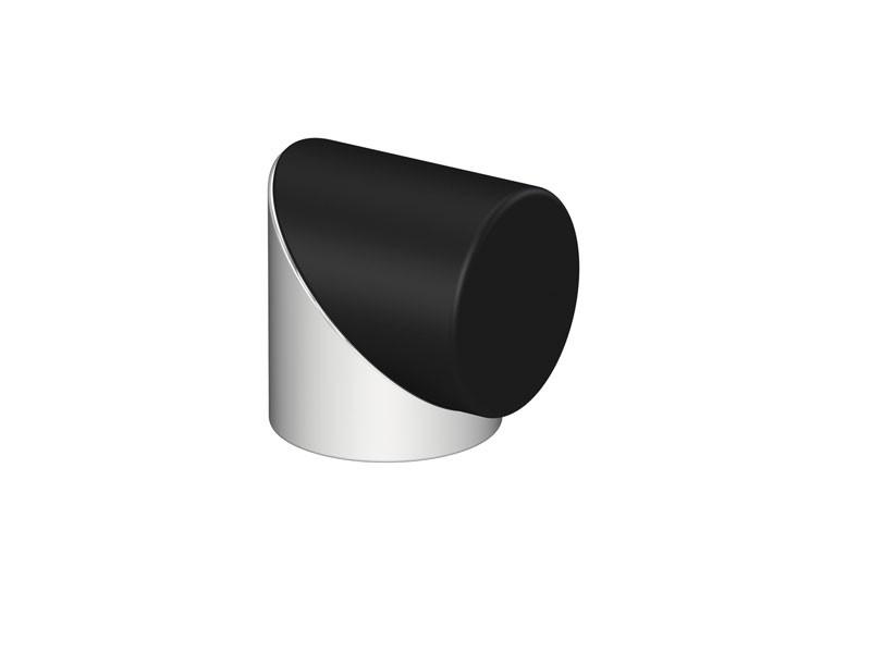 AJTÓÜTKÖZŐ ART FP10 GUMÍROZOTT, ÖNTAPADÓS 25x29x30 mm MATT KRÓM 0