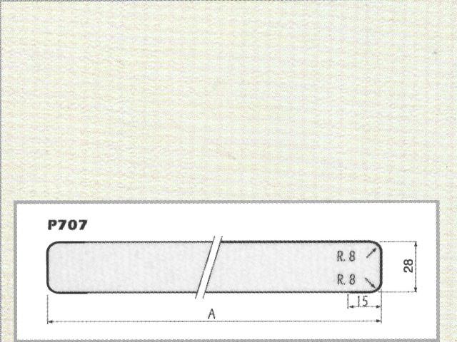 ASZTALLAP CHT 2252 FC BIANCO (12QZ) 4200x800x28mm 0