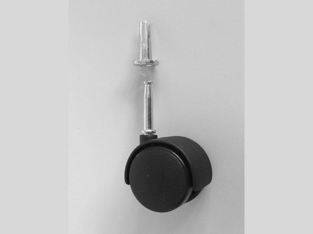 BELTÉRI BÚTORGÖRGŐ T-04 HÜVELYES 50mm 25kg FEKETE 0