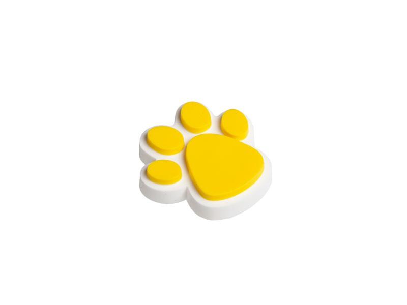 BÚTORFOGANTYÚ 76184 MANCS ALAKÚ GYEREKFOGANTYÚ GOMB SÁRGA 0