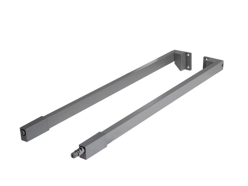 SLIM DUPLAFALÚ FIÓKOLDAL OLDALMAGASÍTÓ RÚD 450mm ANTRACIT 0