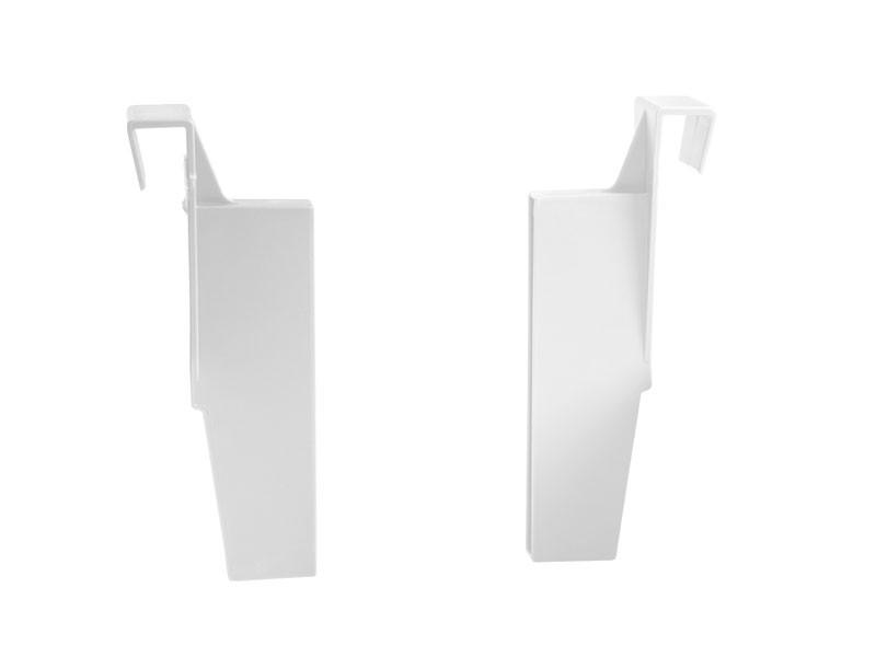 SLIM DUPLAFALÚ FIÓKOLDAL DF-B/DF-C FIÓKRENDEZŐ PANEL RÖGZÍTŐVÉG H=105mm FEHÉR 0