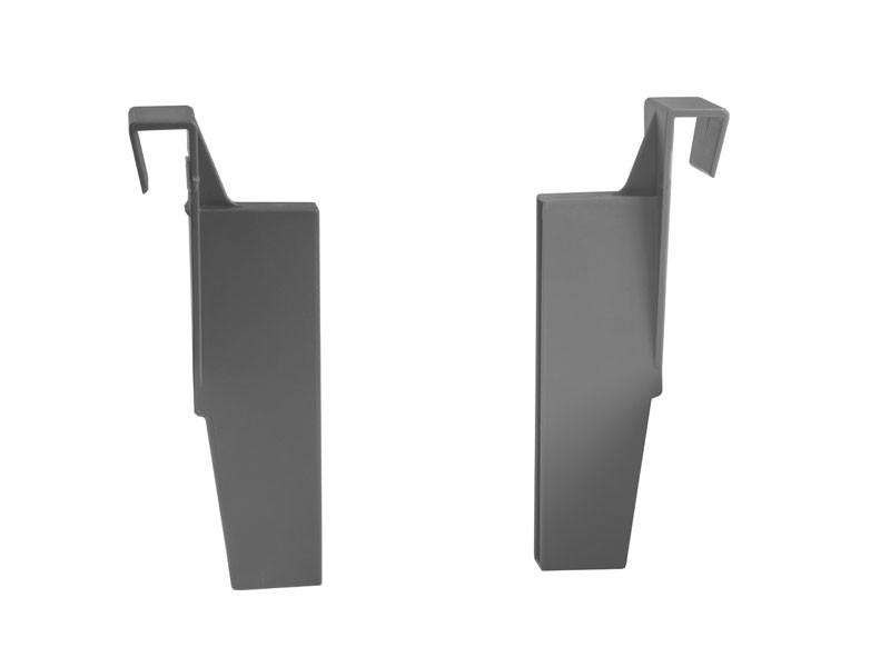 SLIM DUPLAFALÚ FIÓKOLDAL DF-B/DF-C FIÓKRENDEZŐ PANEL RÖGZÍTŐVÉG H=105mm ANTRACIT 0