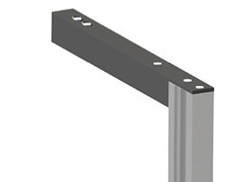 STÍLI 2.0 ÁLLVÁNYRENDSZER FELSŐ RÖGZÍTŐ FALI SZETT 295MM ALUMÍNIUM 0