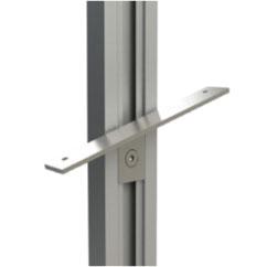 STÍLI 2.0 ÁLLVÁNYRENDSZER FALI POLCTARTÓ SZETT FA POLCHOZ DÖNTÖTT CSAVAROZHATÓ ALUMÍNIUM 0