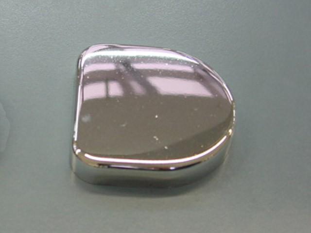 Megszűnt-BÚTORPÁNT TITUS 245.0621.26 ÜVEGAJTÓPÁNT TAKARÓ NORMÁL KRÓM 0