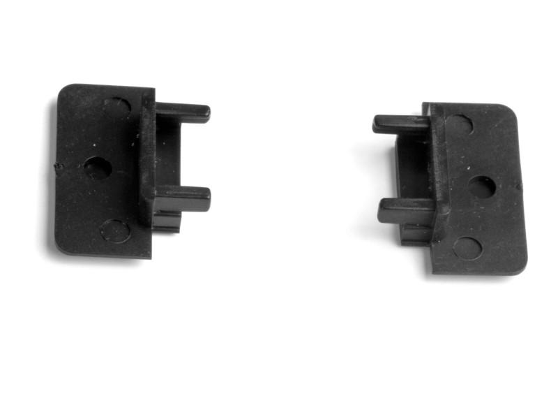 VILÁGÍTÁSTECHNIKAI KIEGÉSZÍTŐ VÉGZÁRÓ BEMARHATÓ LED PROFILHOZ FEKETE 0