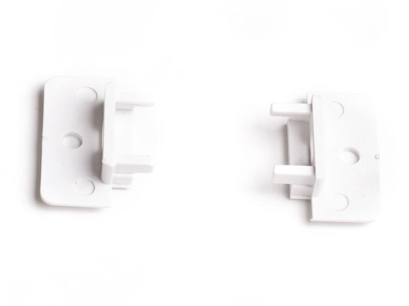 VILÁGÍTÁSTECHNIKAI KIEGÉSZÍTŐ VÉGZÁRÓ BEMARHATÓ LED PROFILHOZ FEHÉR 0