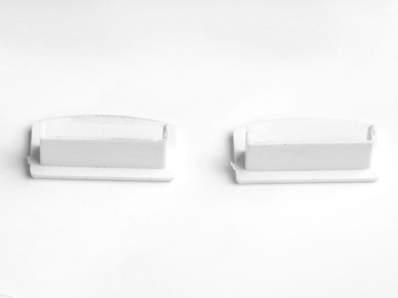 VILÁGÍTÁSTECHNIKAI KIEGÉSZÍTŐ VÉGZÁRÓ CSAVAROZHATÓ LED PROFILHOZ FEHÉR 0