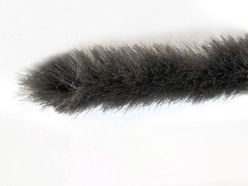 TOLÓAJTÓ BÚTORLAPHOZ PORFOGÓ KEFE Behúzható 14,5x4mm SZÜRKE 0