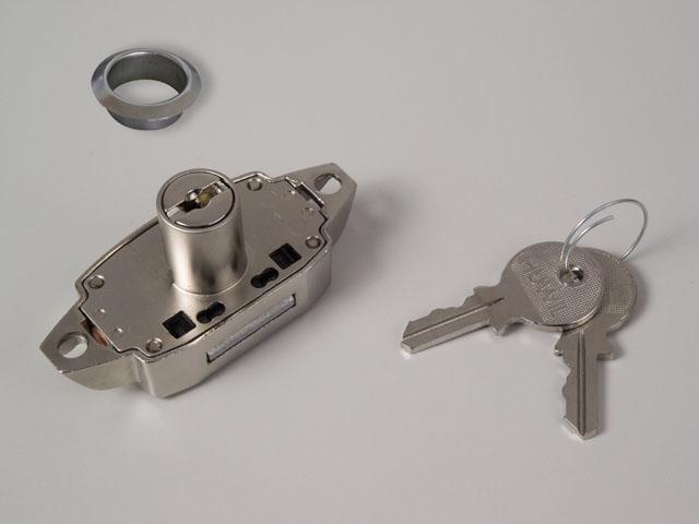 LEHMANN BÚTORZÁR 03 0247 001 123 FORGÓRÚDZÁR 15MM-ES, MEGFORDÍTHATÓ NIKKEL 0